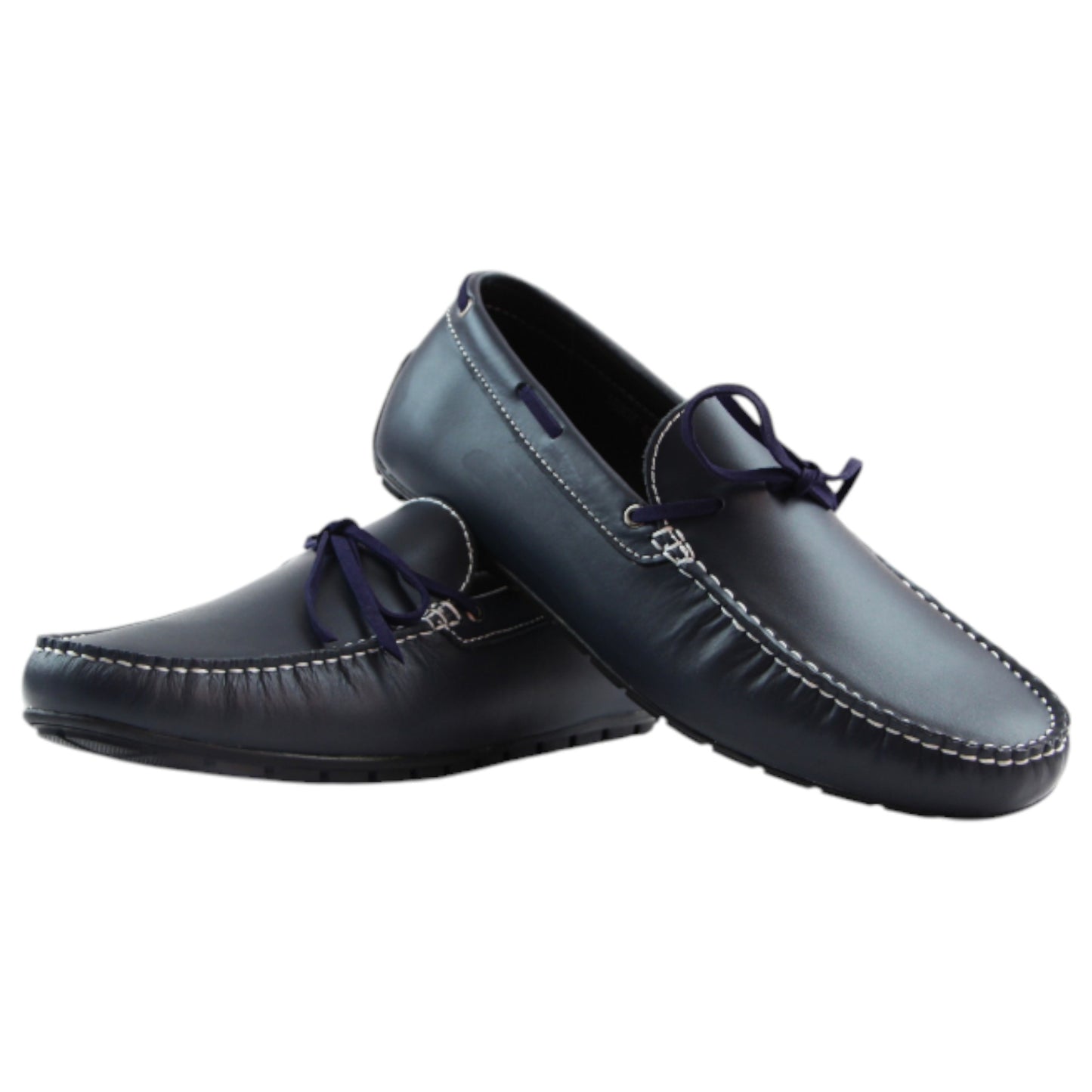 Mens Zasel Anchor Shoes Dark Blue