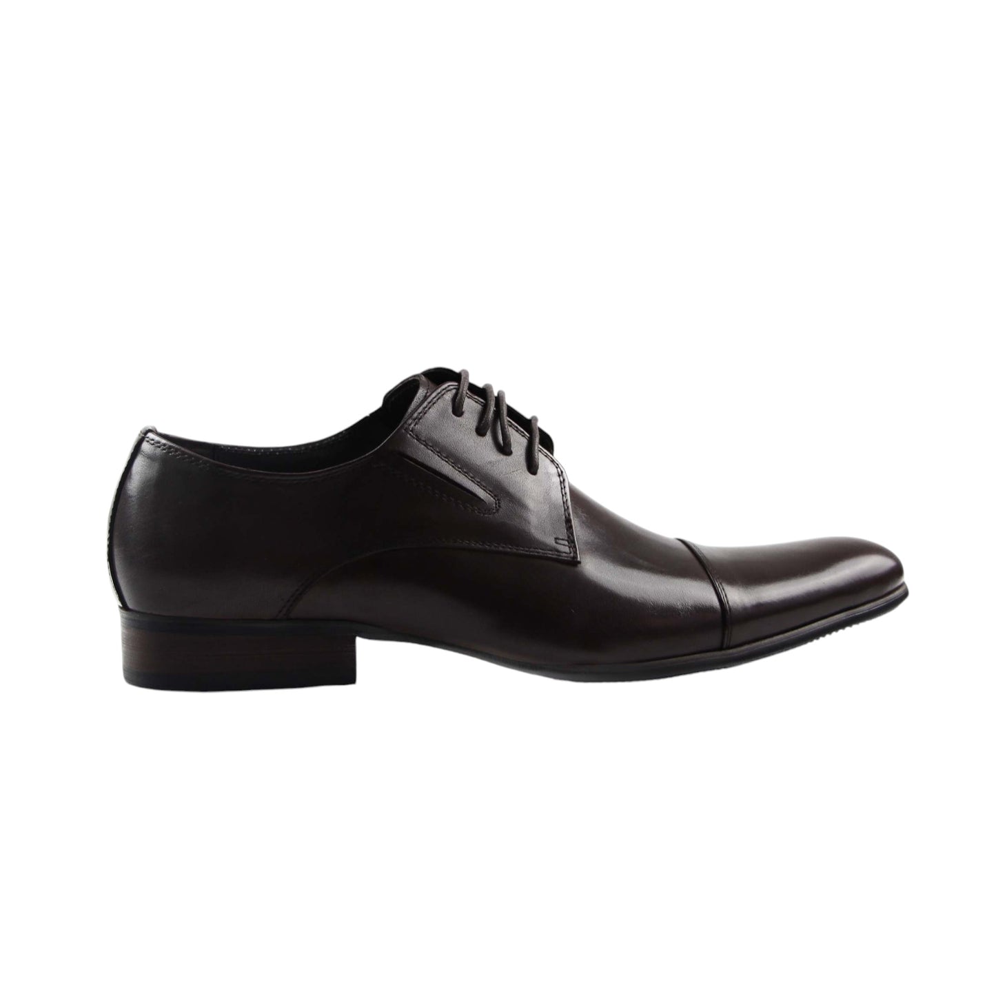 Mens Zasel Castro Shoes Dark Brown