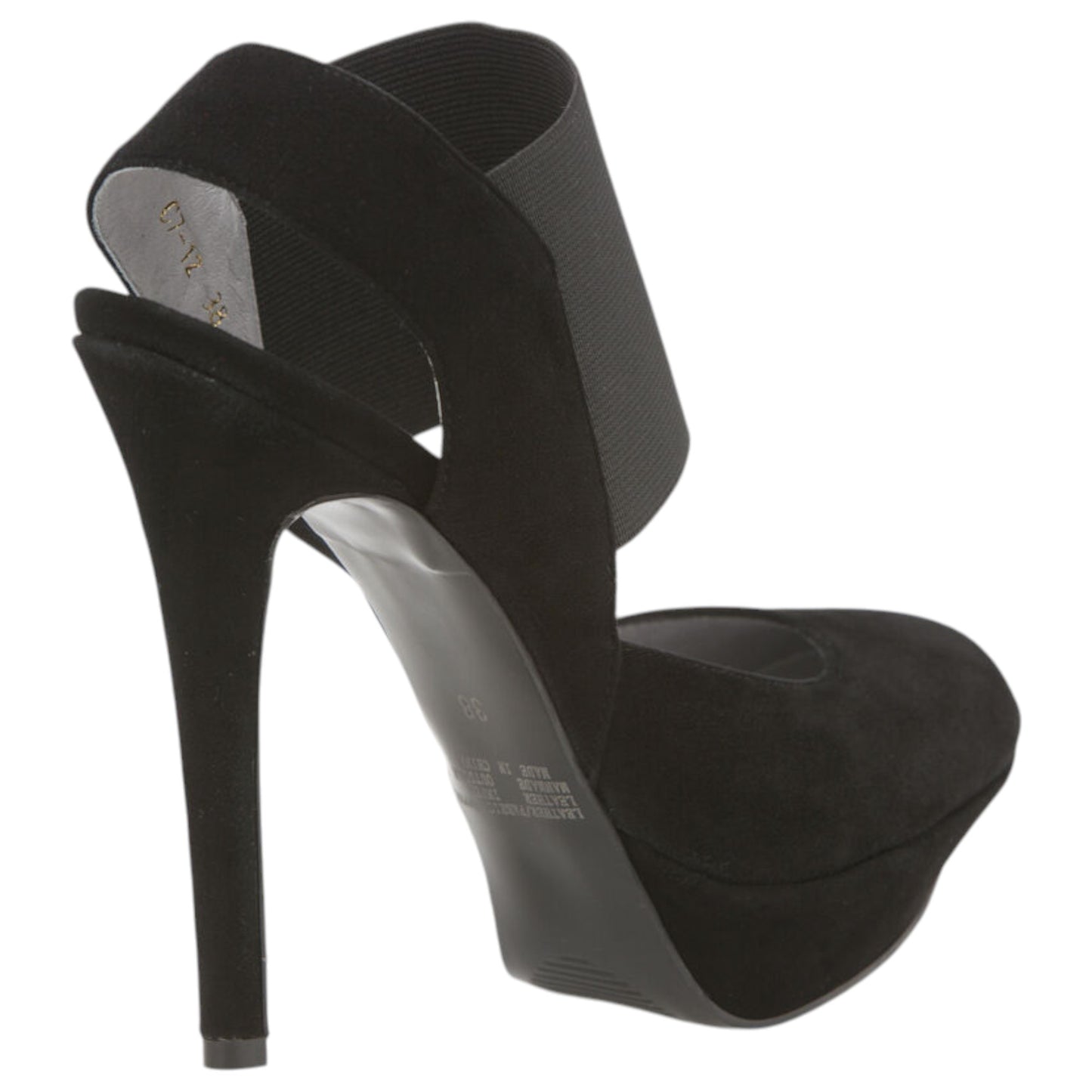 Womens Zasel Isabella Heels Black