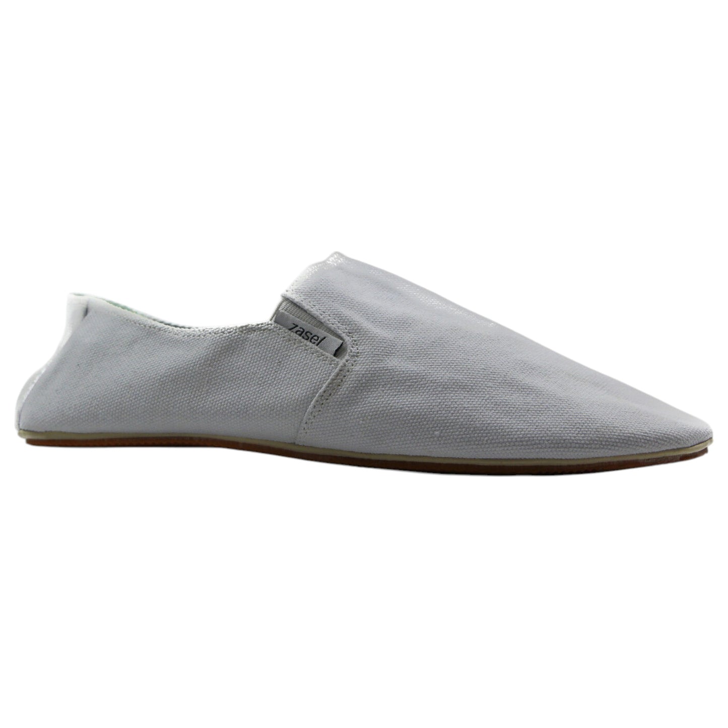 Mens Zasel Cotton Canvas Shoes White