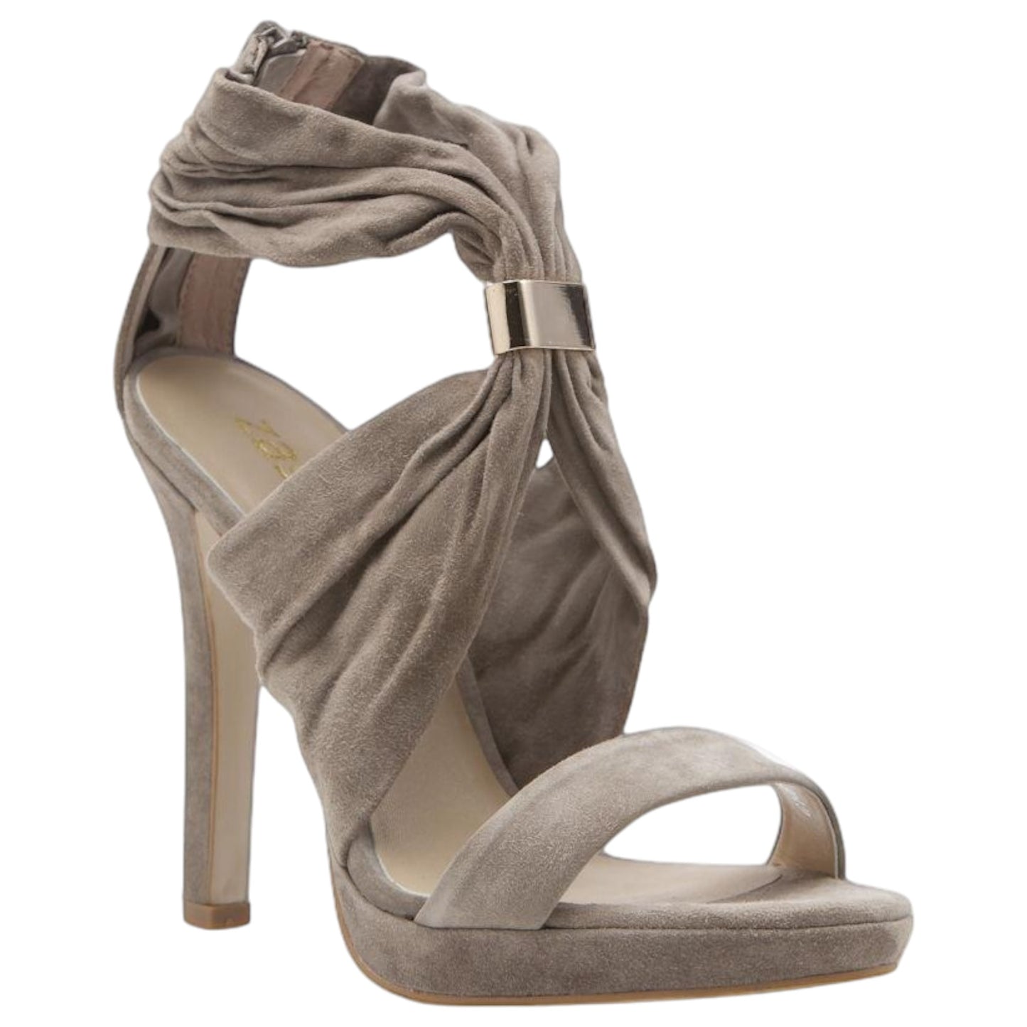 Womens Zasel Peta Heels Beige