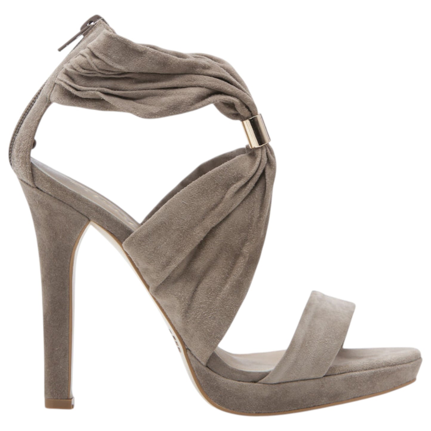 Womens Zasel Peta Heels Beige