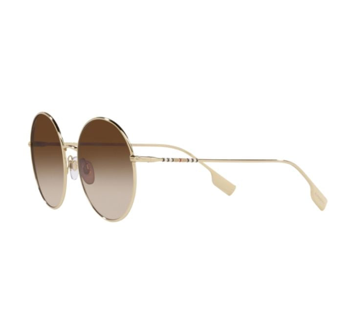 Womens Burberry Sunglasses Be3132 Pippa Light Gold/ Gradient Brown Sunnies