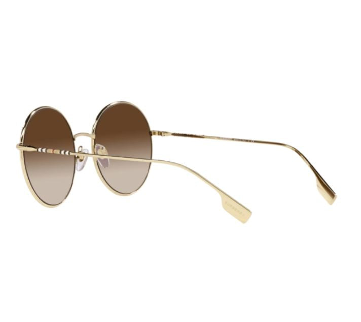 Womens Burberry Sunglasses Be3132 Pippa Light Gold/ Gradient Brown Sunnies