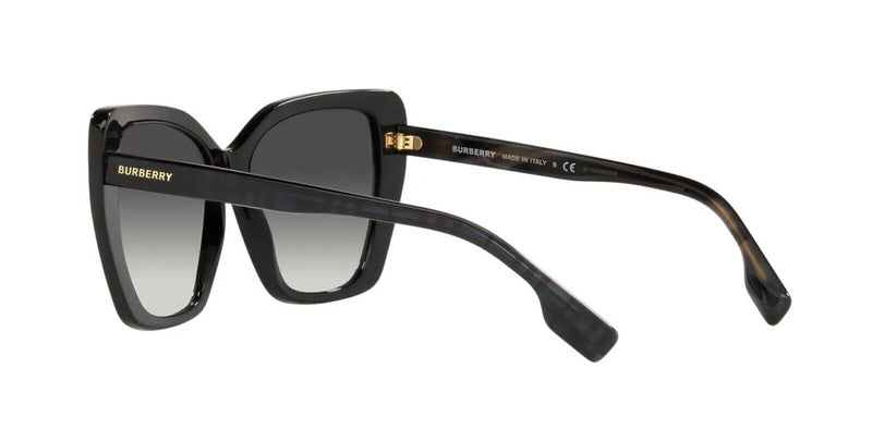 Womens Burberry Sunglasses Be4366 Tamsin Black/Grey Gradient Sunnies