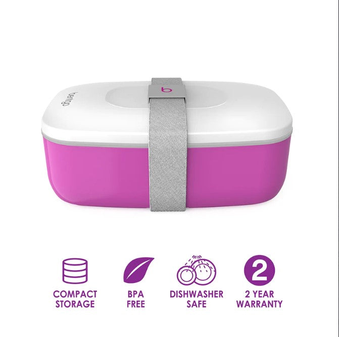 3 x Bentgo All-In-One Lunch Box Container Storage Purple