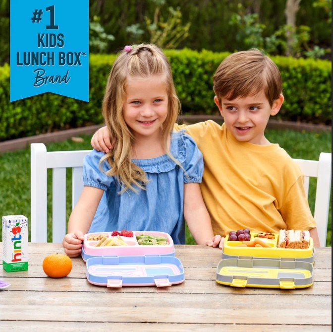 3 x Bentgo Kids Prints Lunch Box Container Storage Llamas