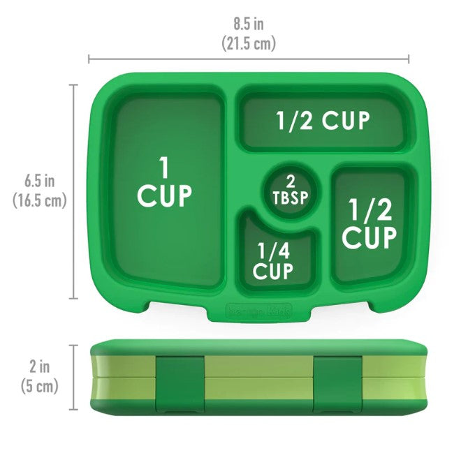 3 x Bentgo Kids Prints Lunch Box Container Storage Safari