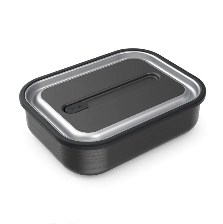 4 x Bentgo Stainless Steel Lunch Box Container Storage Carbon Black
