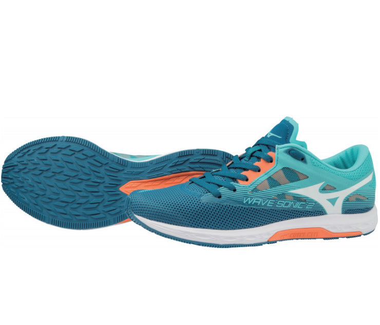 Womens Mizuno Wave Sonic 2 Shoes Blue