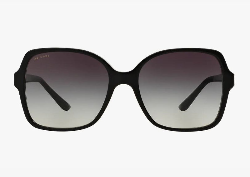 Womens Bvlgari Sunglasses Bv8164b Black/ Grey Gradient Sunnies