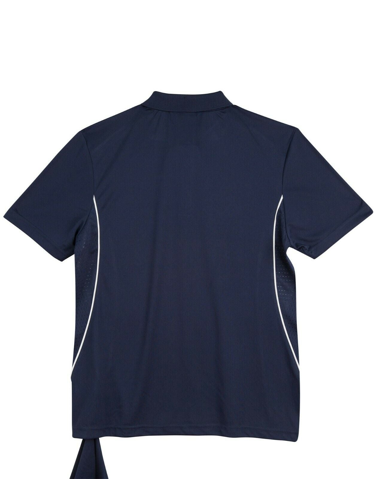 Kids Girls Winning Spirit Cooldry T-Shirt Navy White