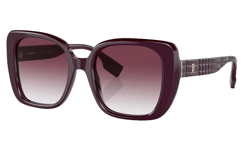 Womens Burberry Sunglasses Be4371 Helena Bordeaux/Voilet Gradient Sunnies