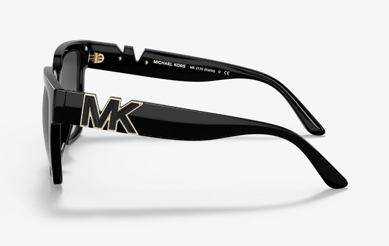 Womens Michael Kors Sunglasses Karlie Mk2170u Black/Dark Grey  Sunnies