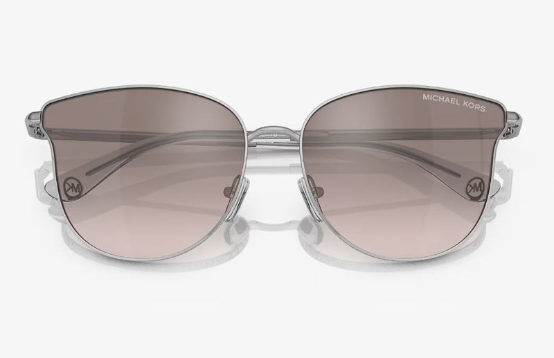 Womens Michael Kors Sunglasses Mk1120 Salt Lake City Silver Sunnies