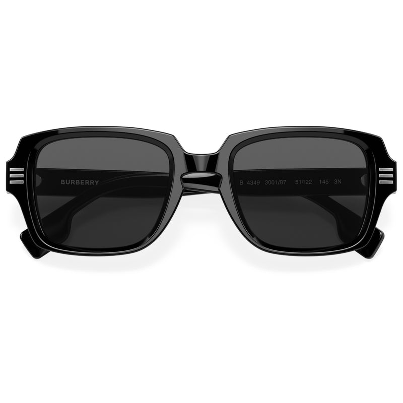 Mens Burberry Sunglasses Eldon Be4349 Black/ Grey Sunnies