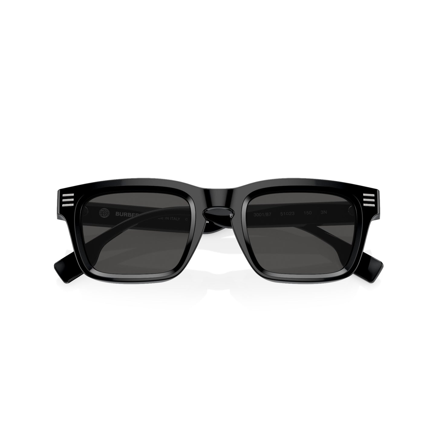 Mens Burberry BE4403 Sunglasses Black/Dark Grey
