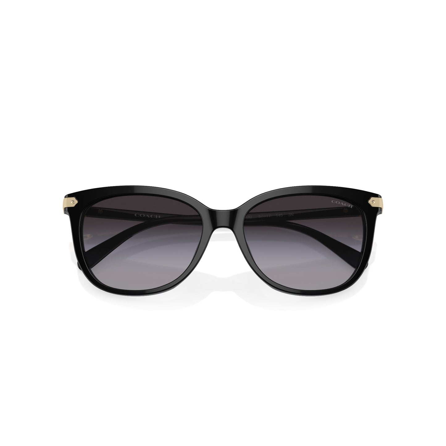 Womens Coach HC8378U Sunglasses Black/Grey