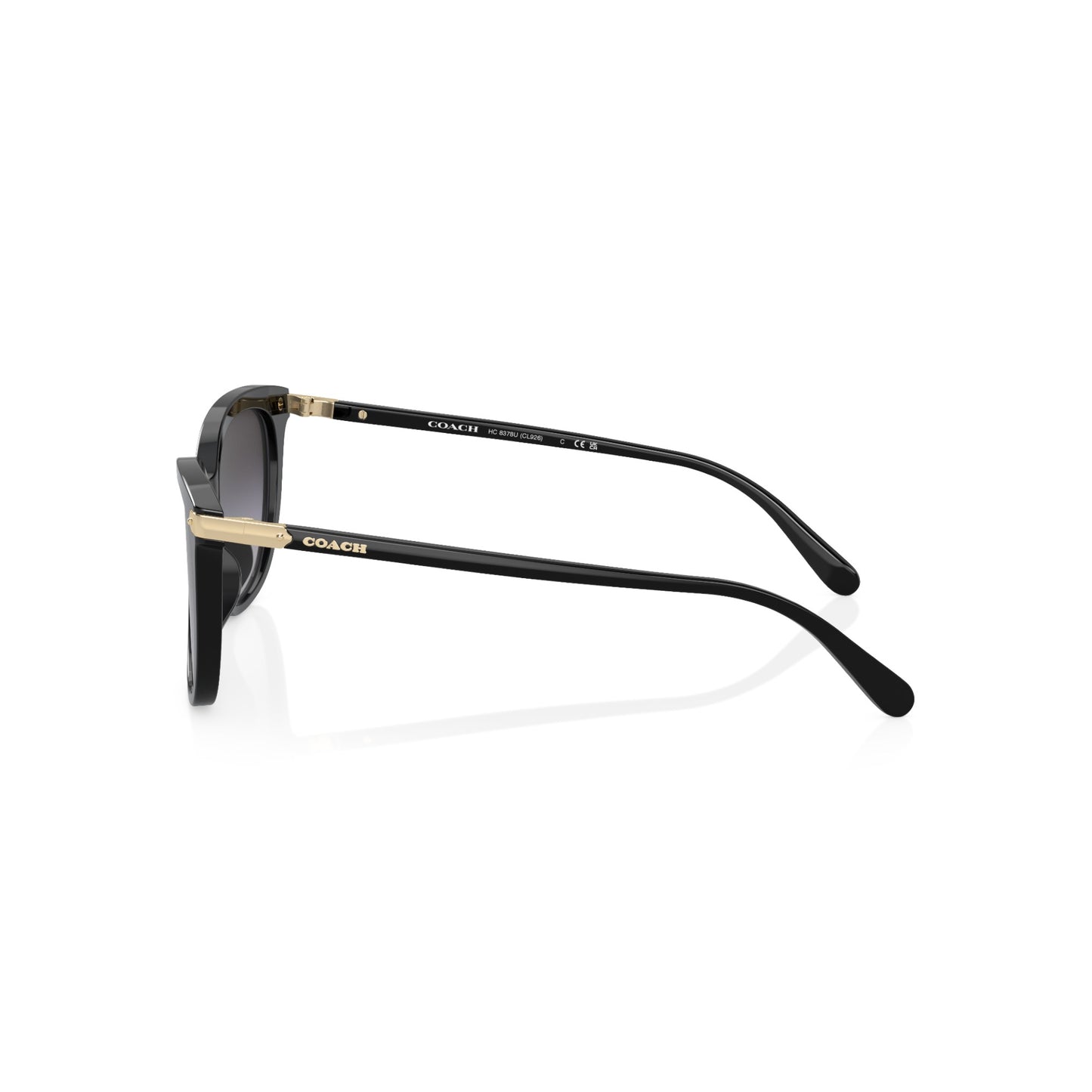 Womens Coach HC8378U Sunglasses Black/Grey