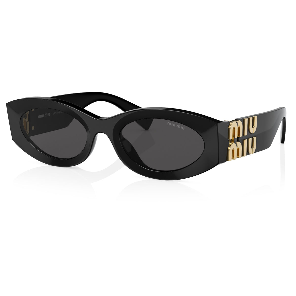 Womens Miu Miu MU11WS Sunglasses Black/Dark Grey