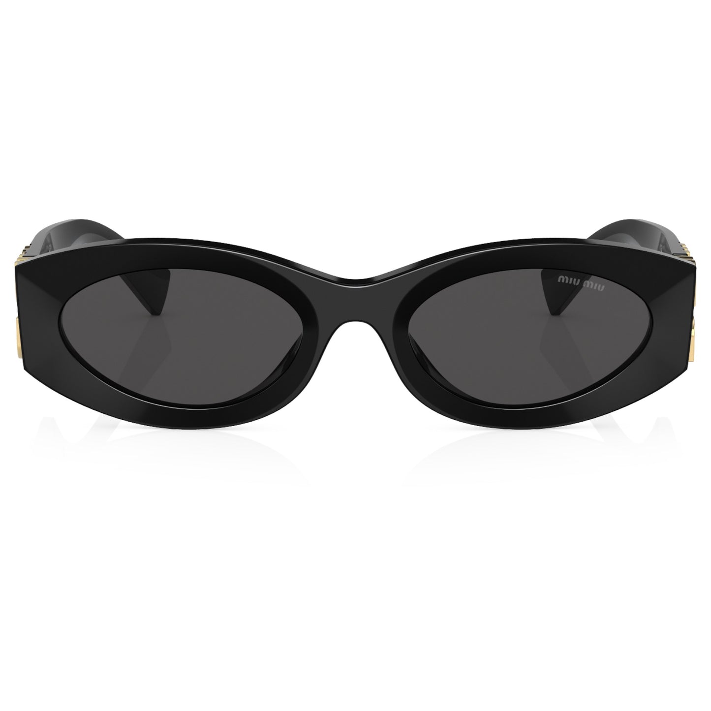Womens Miu Miu MU11WS Sunglasses Black/Dark Grey