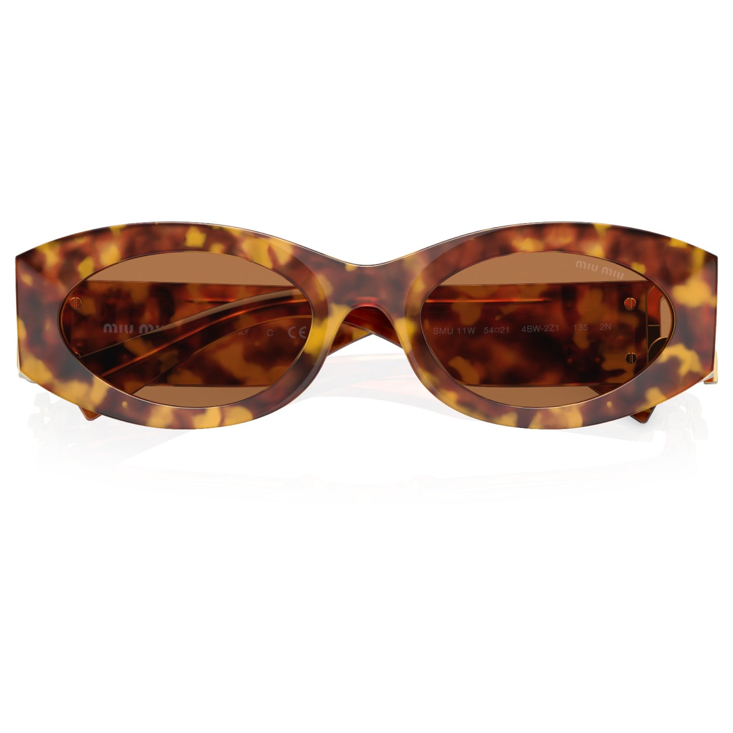 Womens Miu Miu MU11WS Sunglasses Havana/Brown