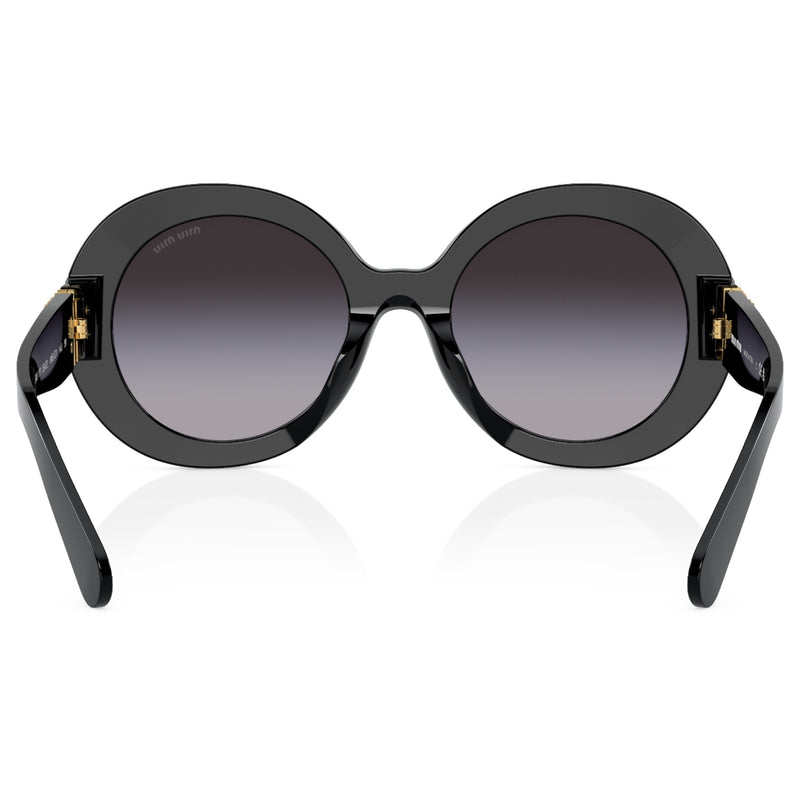 Womens Miu Miu Sunglasses Mu11ys Black/ Grey Gradient Sunnies