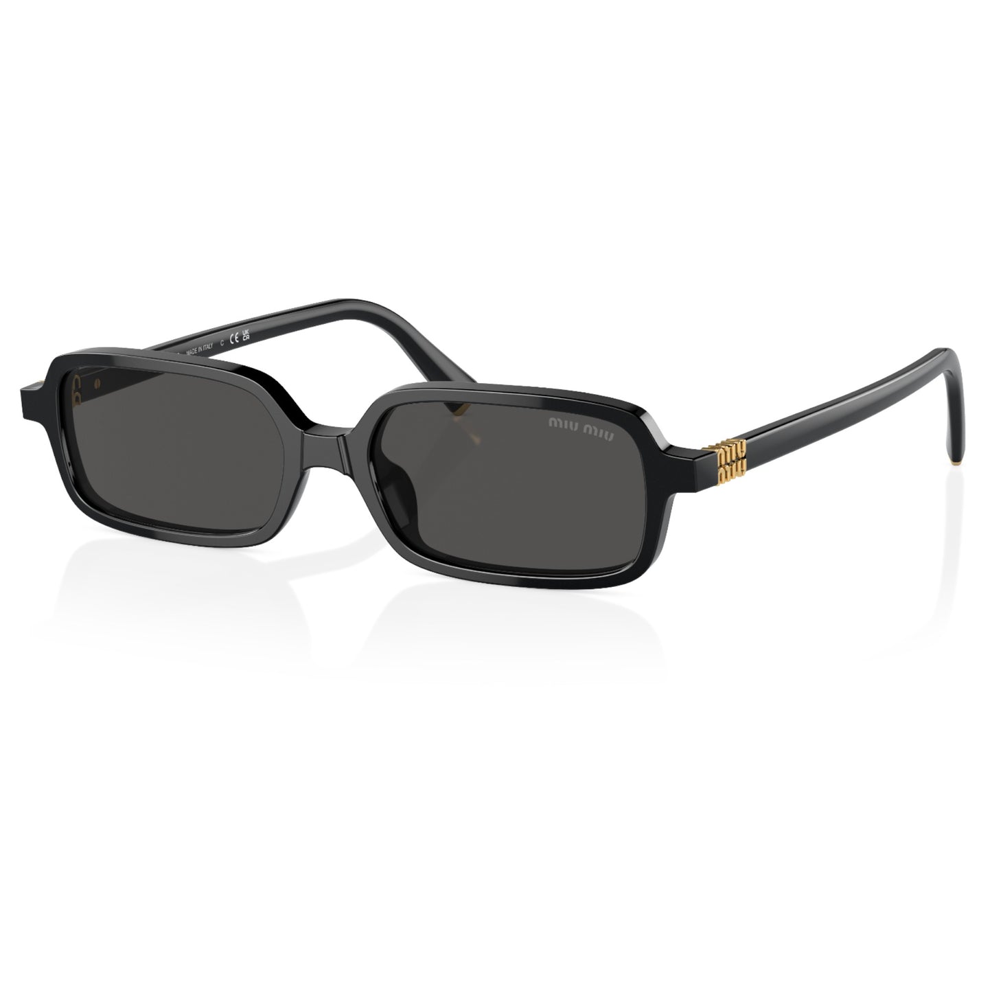 Womens Miu Miu MU11ZS Sunglasses Black/Dark Grey