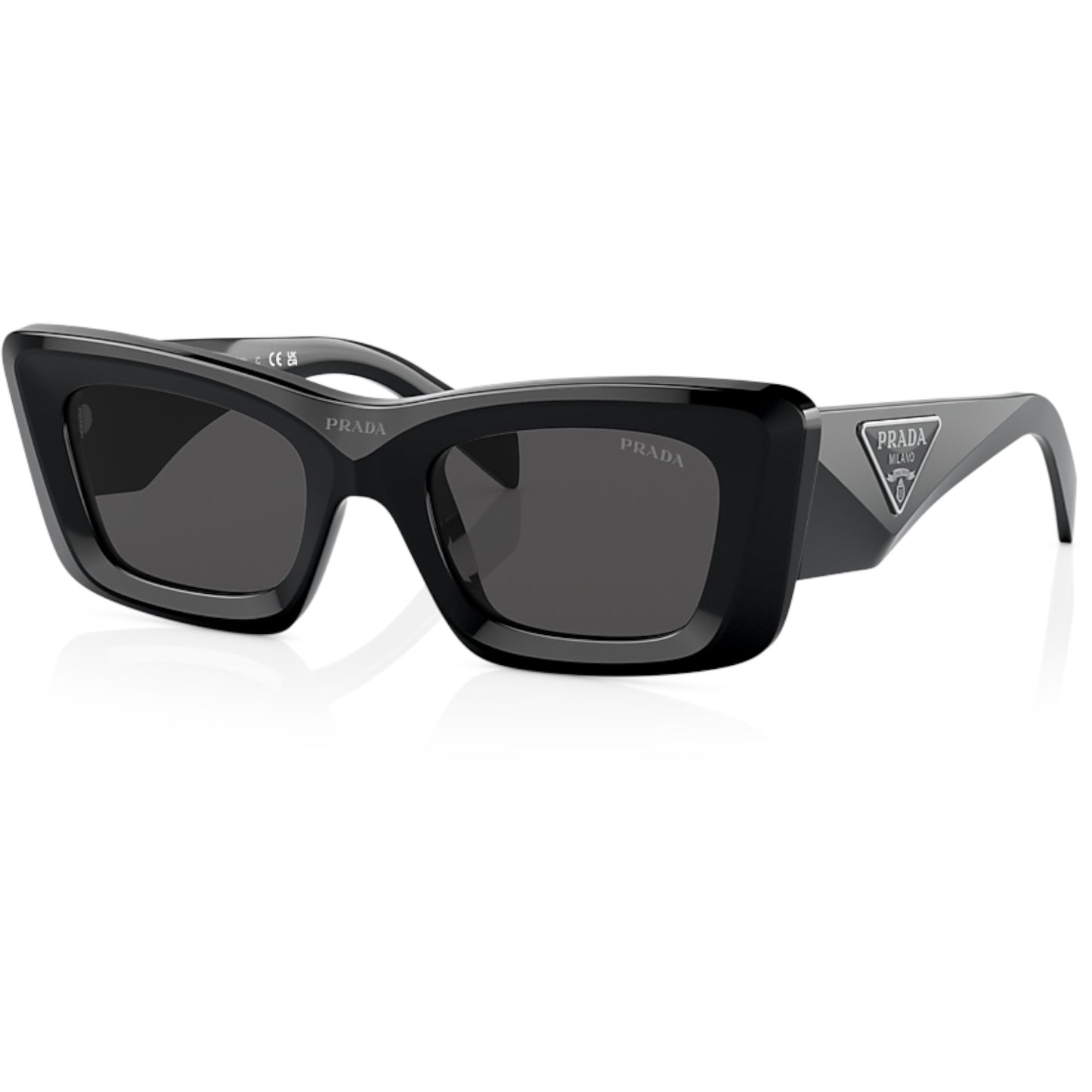 Womens Prada PR13ZS Sunglasses Dark Grey