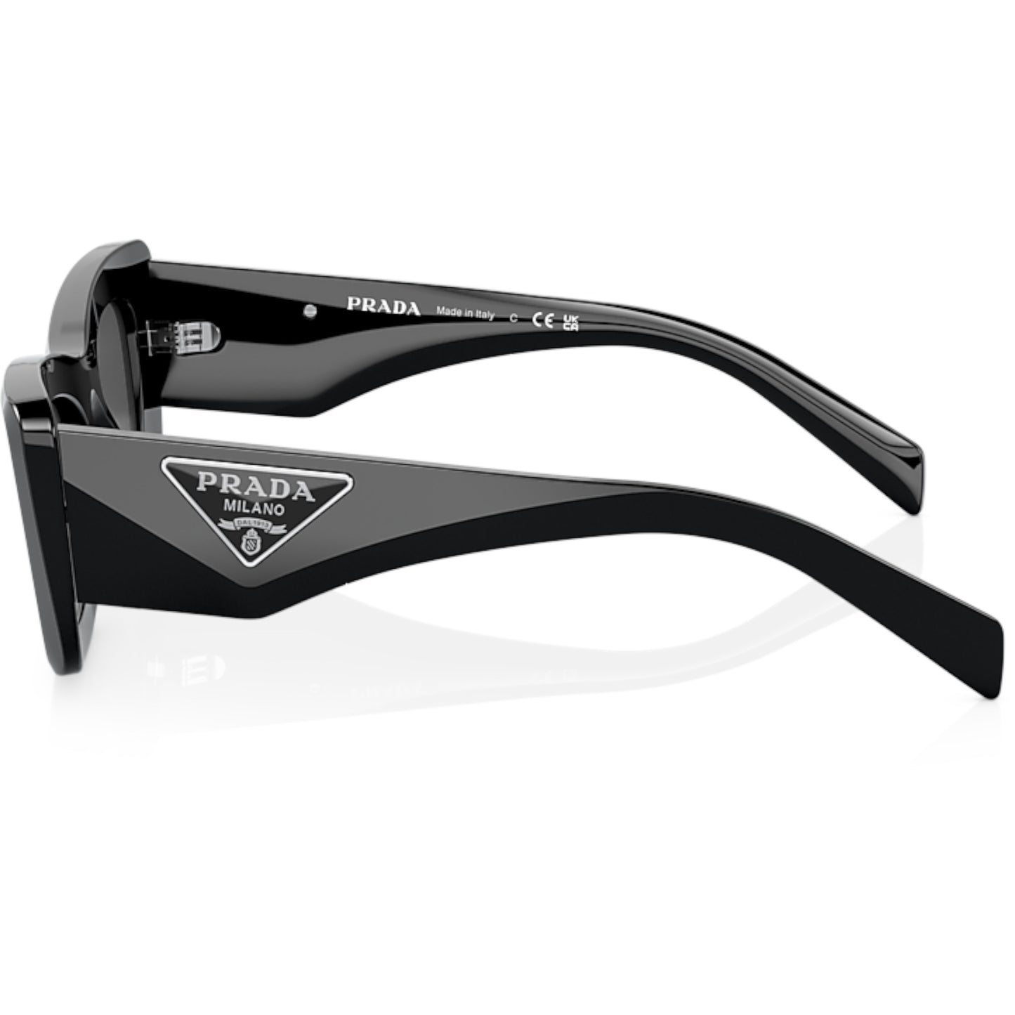 Womens Prada PR13ZS Sunglasses Dark Grey