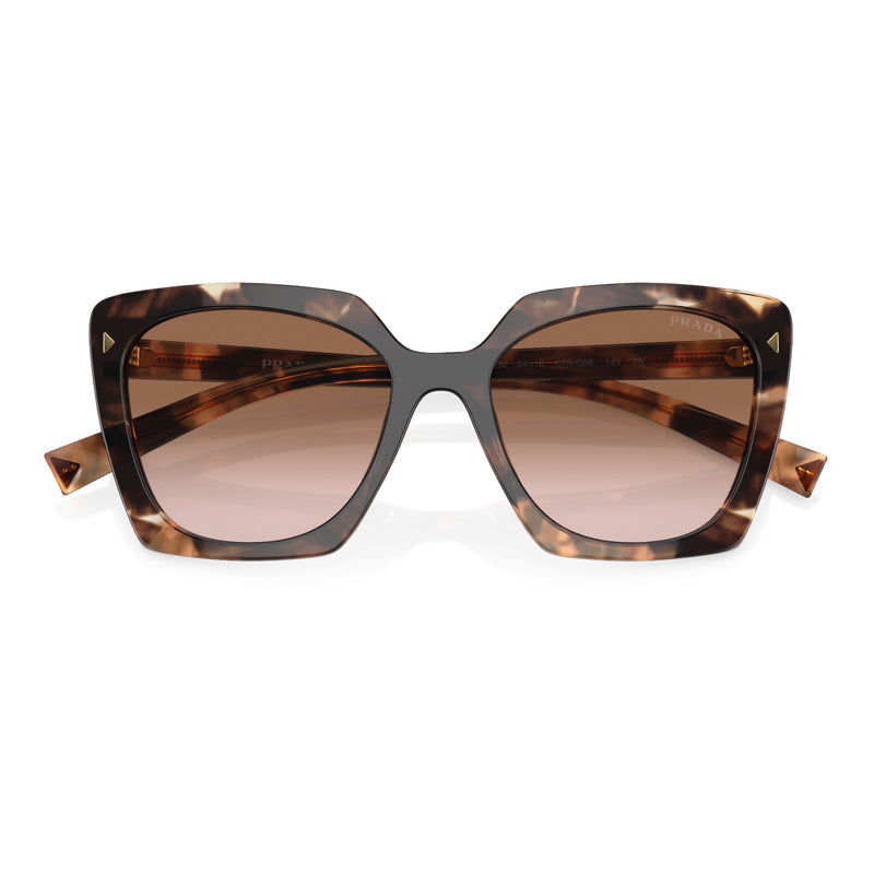 Womens Prada Sunglasses Pr23zs Caramel Tortoise/ Brown Gradient Sunnies