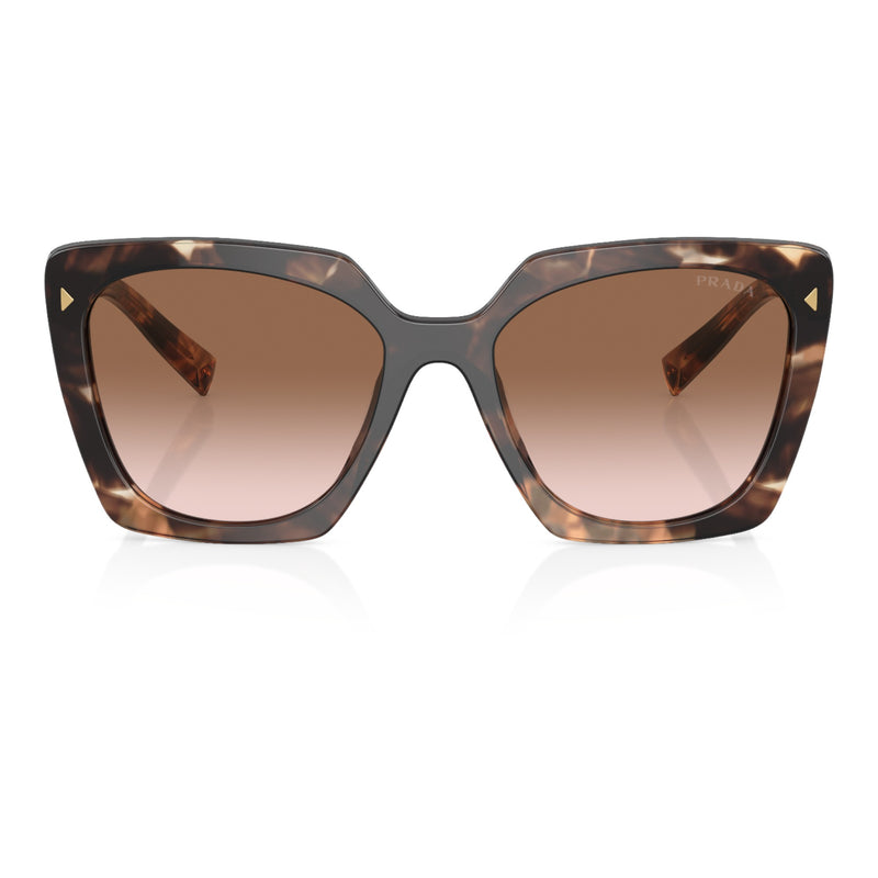 Womens Prada Sunglasses Pr23zs Caramel Tortoise/ Brown Gradient Sunnies