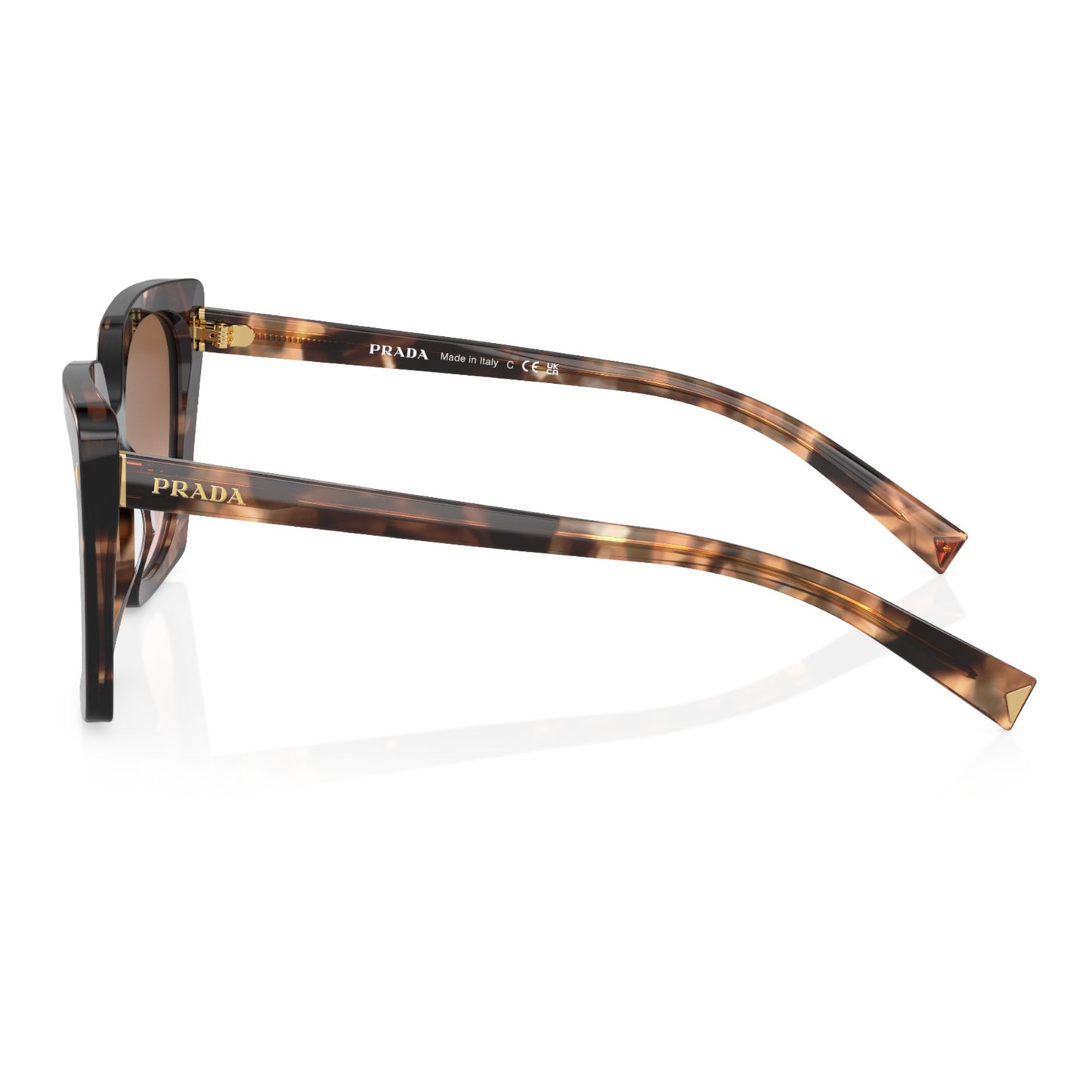Womens Prada PR23ZS Sunglasses Caramel Tortoise/Brown