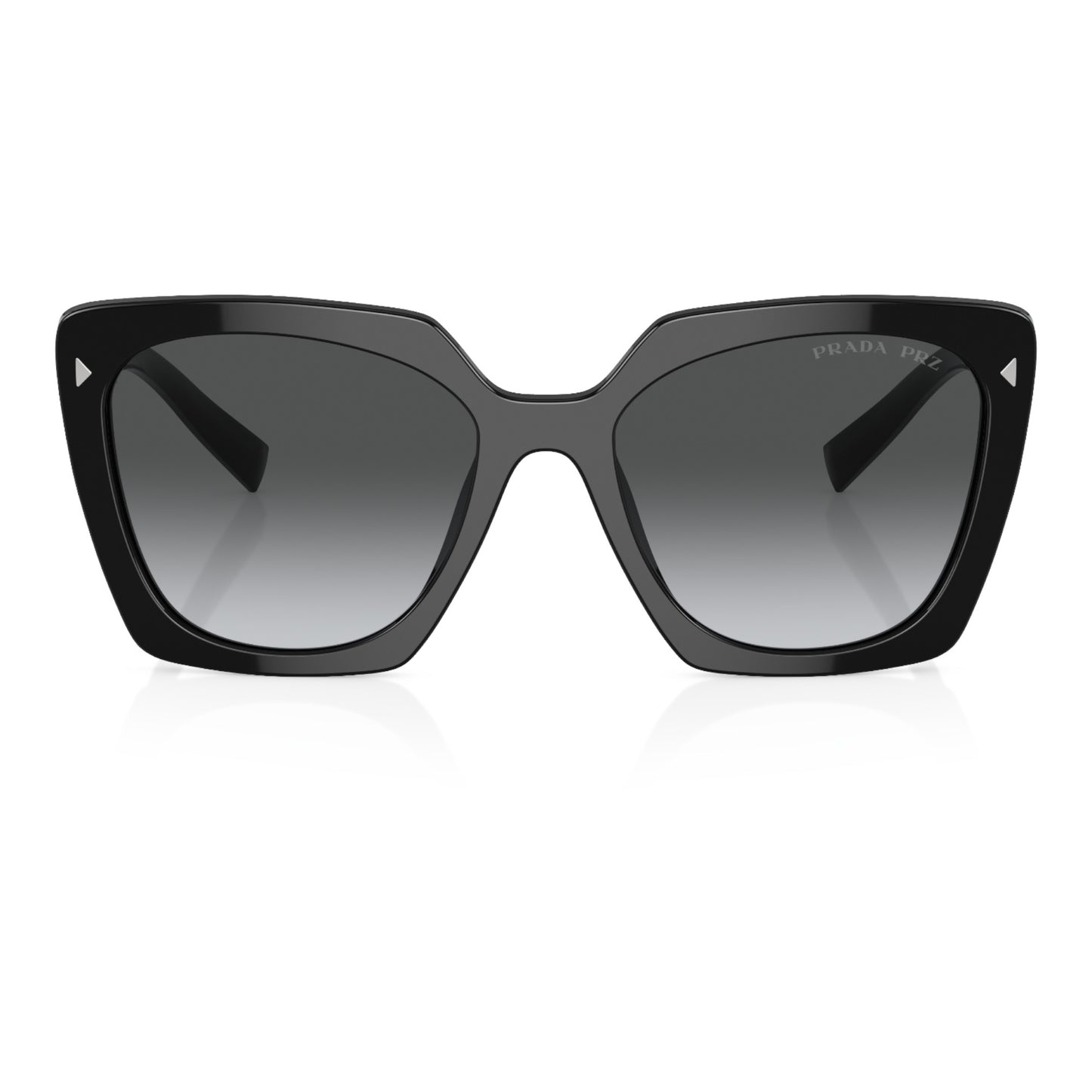 Womens Prada PR23ZS Polarised Sunglasses Black/Polar Grey