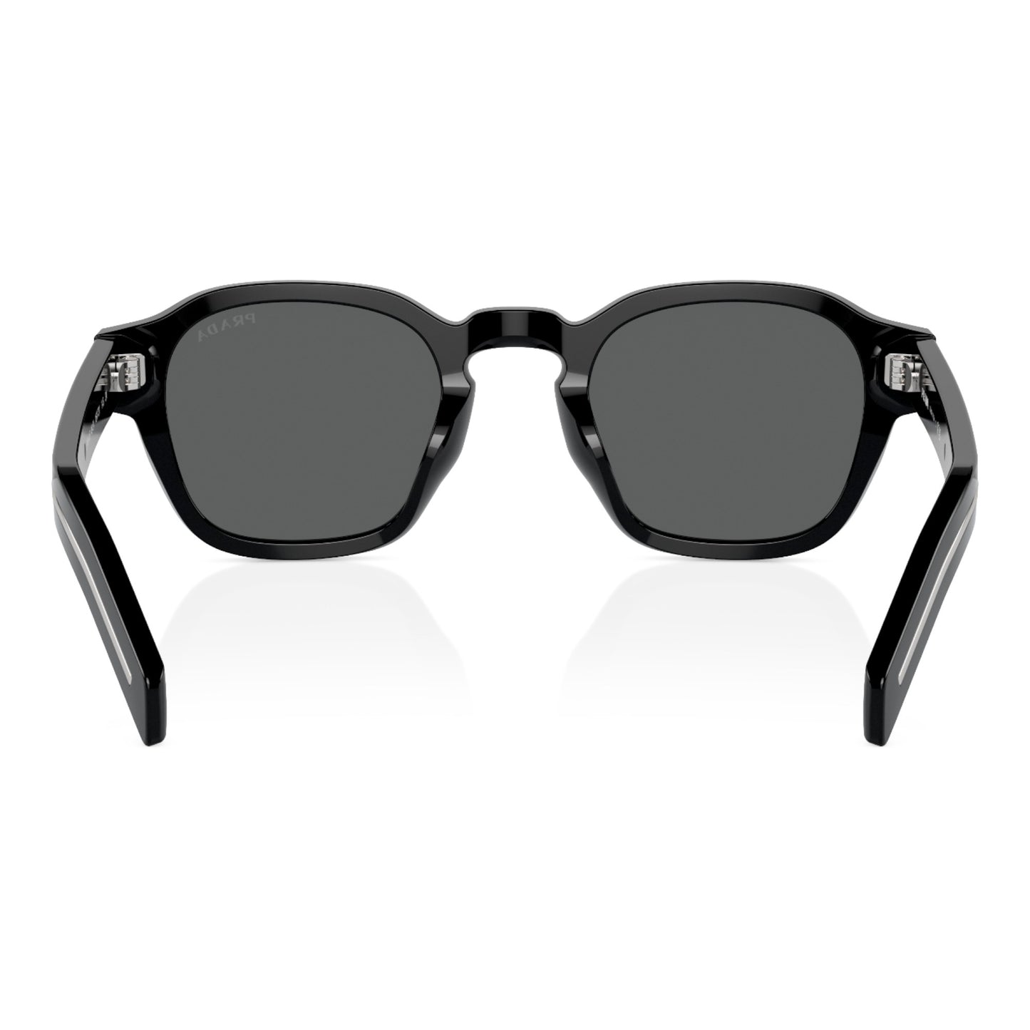 Mens Prada PRA16S Sunglasses Black/Dark Grey