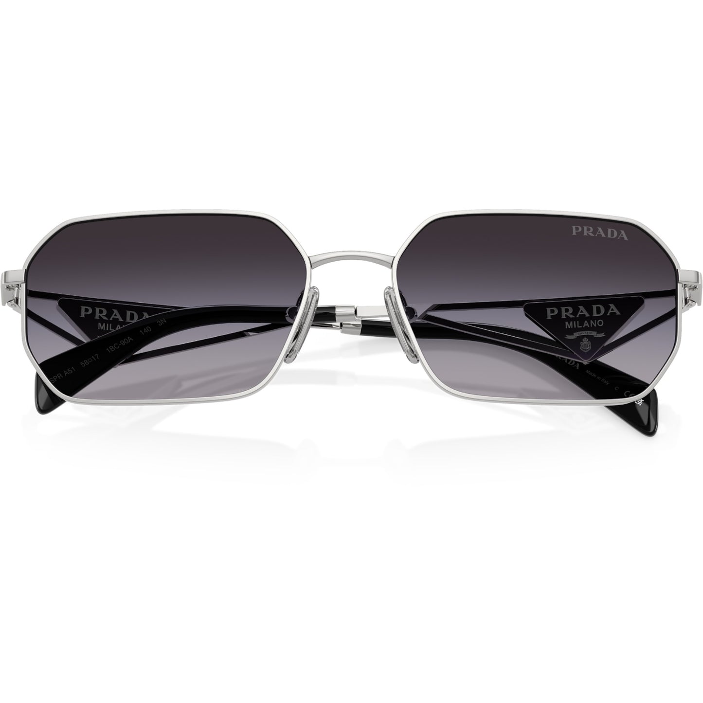 Womens Prada PRA51S Sunglasses Grey Gradient