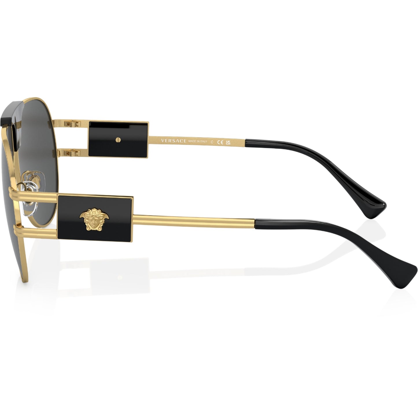 Mens Versace VE2252 Sunglasses Dark Grey