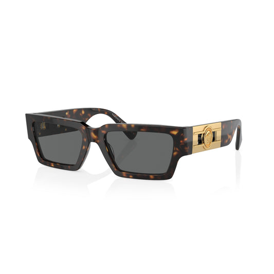 Womens Versace VE4459 Sunglasses Havana/Dark Grey