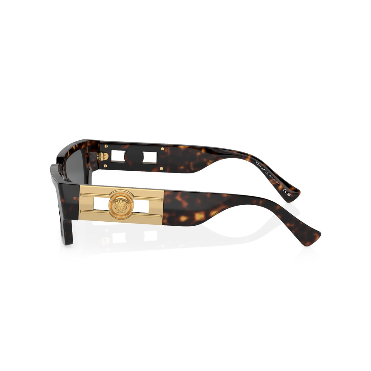 Womens Versace VE4459 Sunglasses Havana/Dark Grey