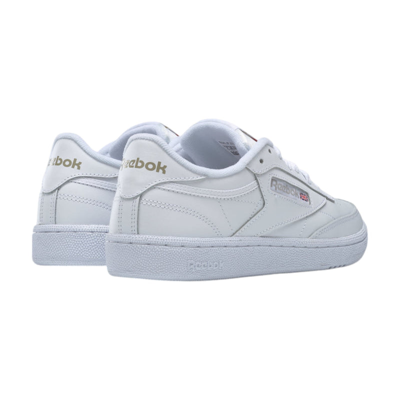 Womens Reebok Club C 85 White/ Light Grey Casual Shoes