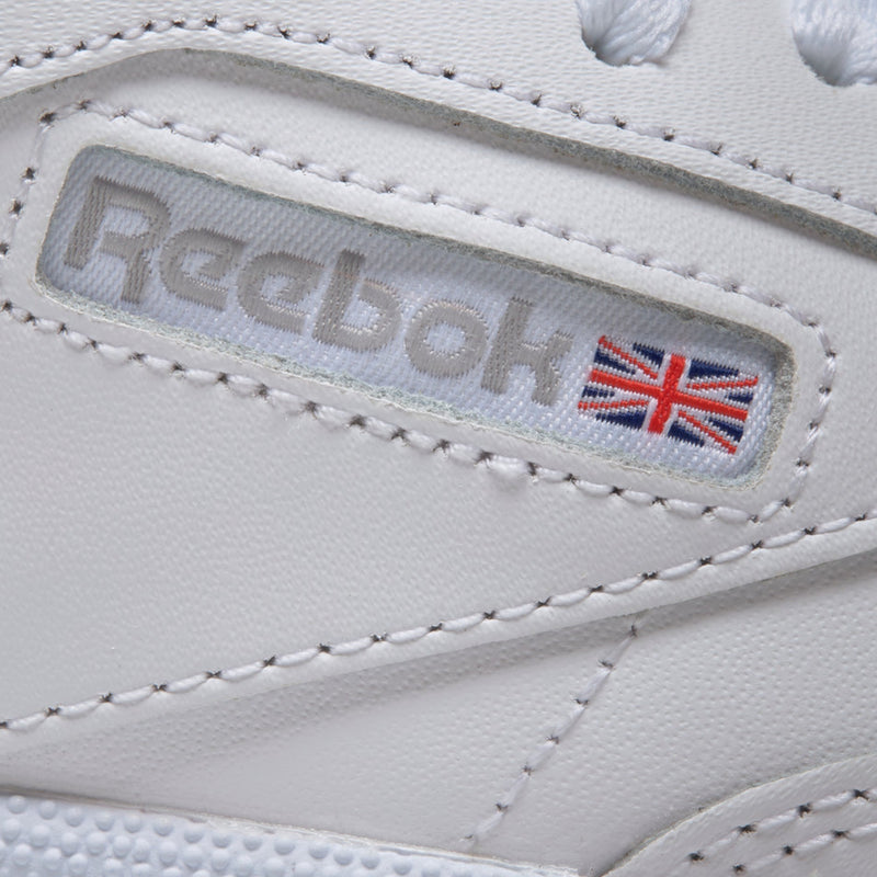 Womens Reebok Club C 85 White/ Light Grey/ Gum Casual Shoes