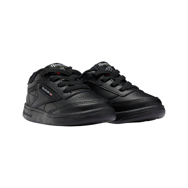 Unisex Kids Reebok Club C Shoes Black