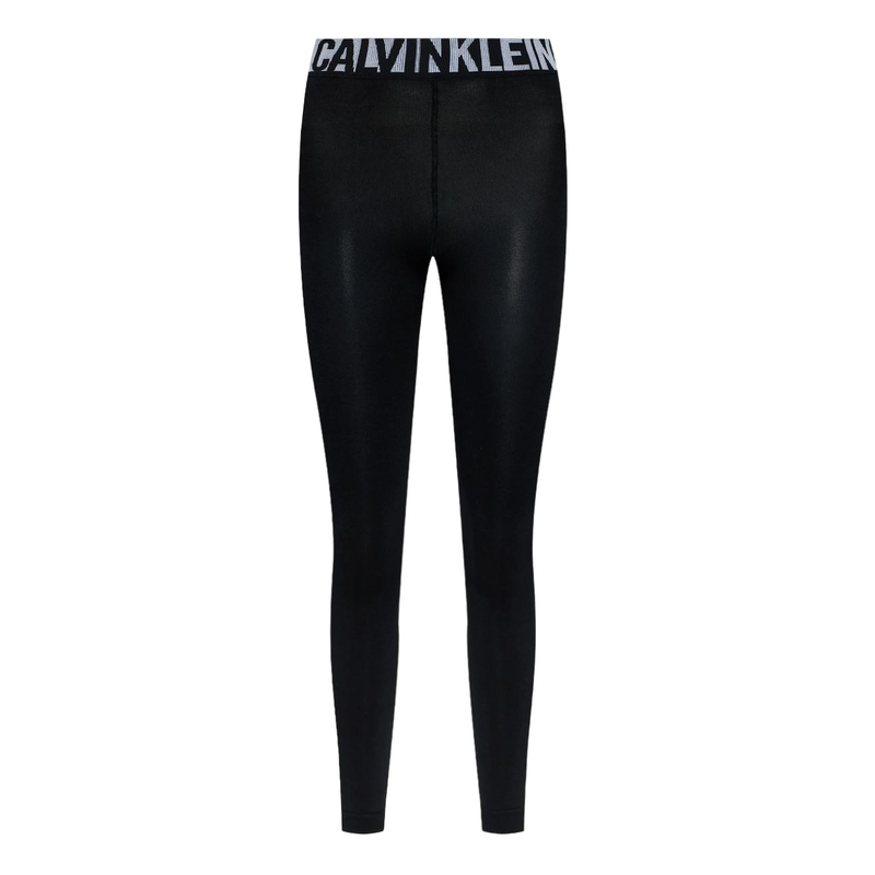 Womens Calvin Klein Black Slim Fit Pull On Leggings