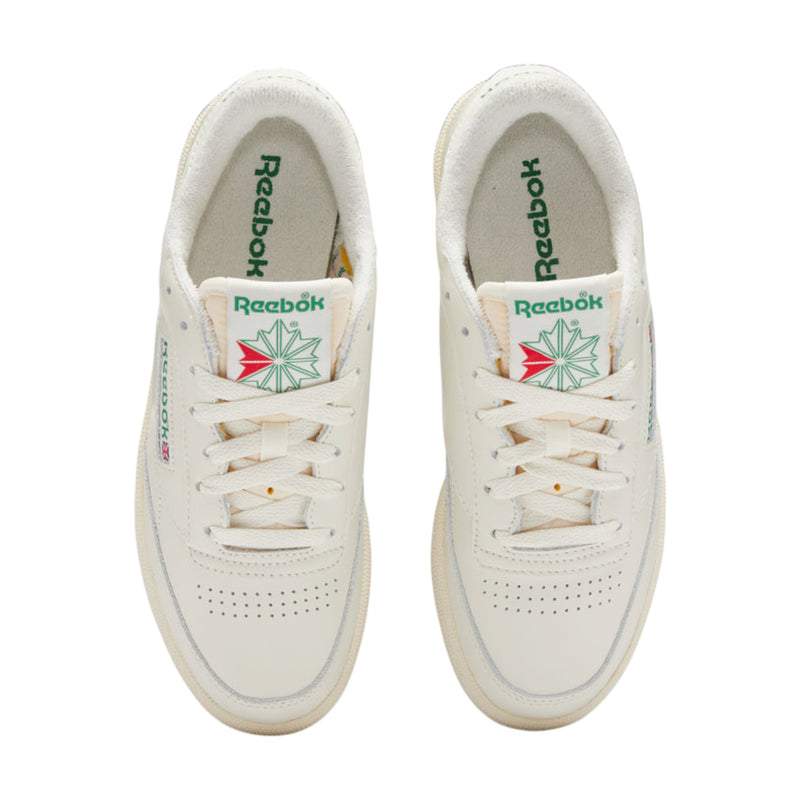 Womens Reebok Club C 85 Vintage Chalk Green Casual Shoes