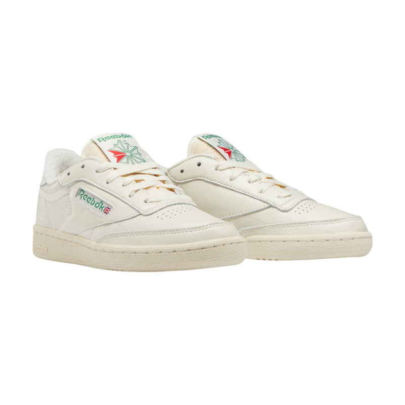 Womens Reebok Club C 85 Vintage Chalk Green Casual Shoes