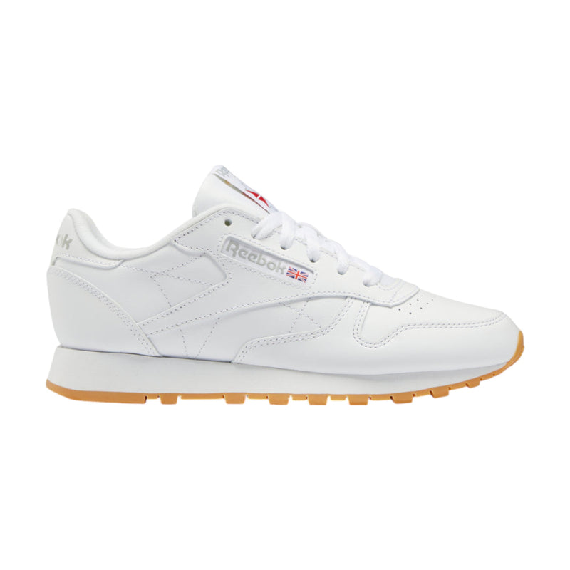 Mens Reebok Classic Leather White/ Gum Casual Shoes