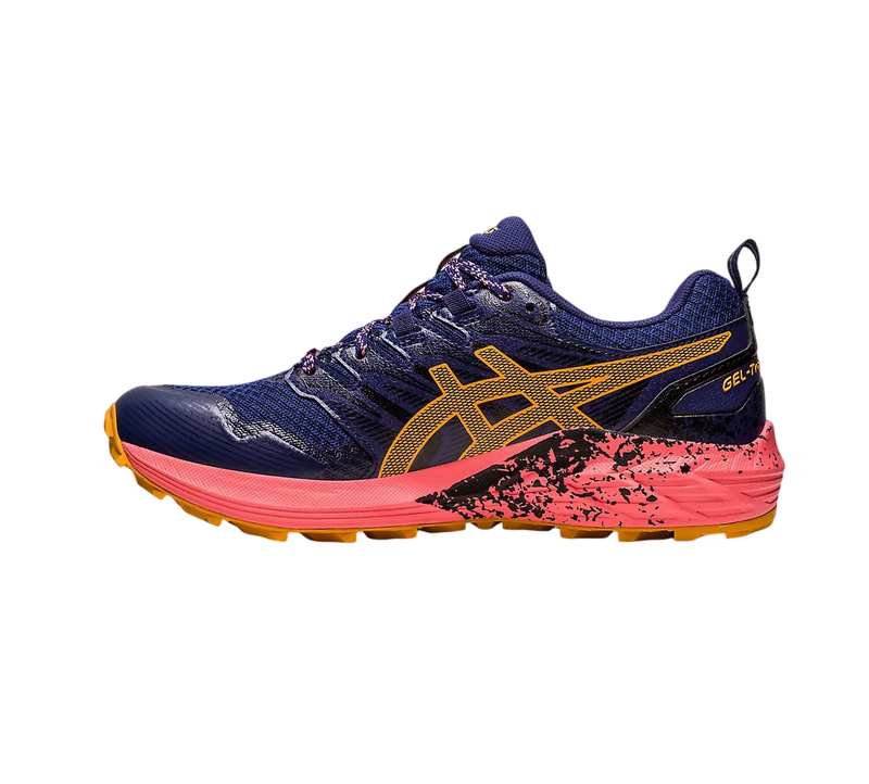 Womens Asics Gel-Trabuco Terra Azul/ Marrom Trail Athletic Running Shoes