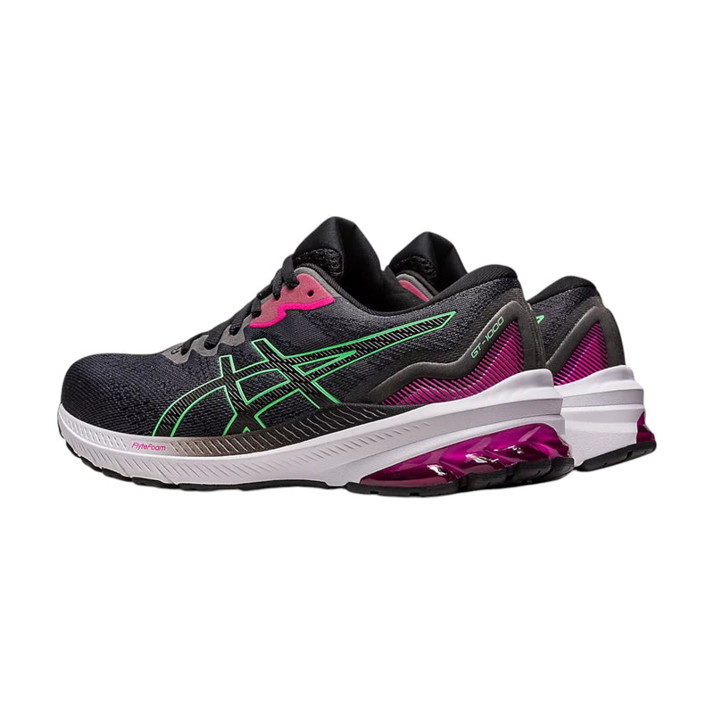 Womens Asics Gt-1000 11 Black/ Tourmaline Athletic Running Shoes