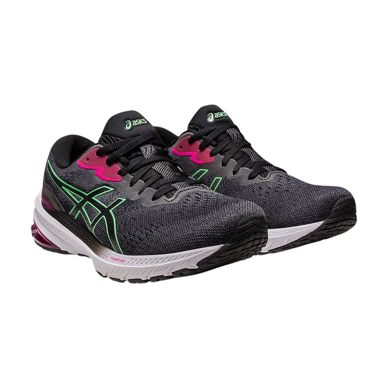 Womens Asics Gt-1000 11 Black/ Tourmaline Athletic Running Shoes