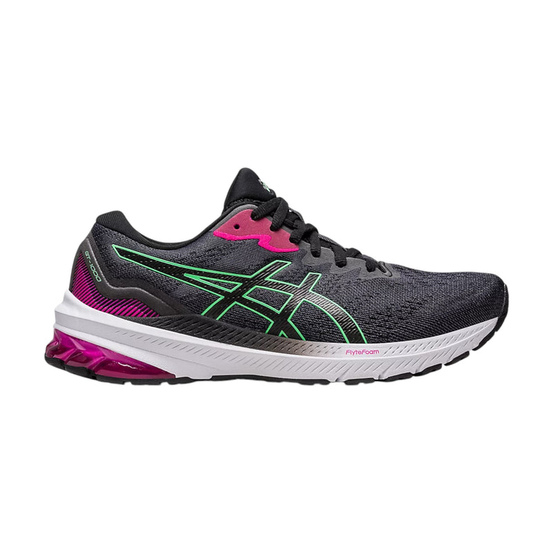 Womens Asics Gt-1000 11 Black/ Tourmaline Athletic Running Shoes